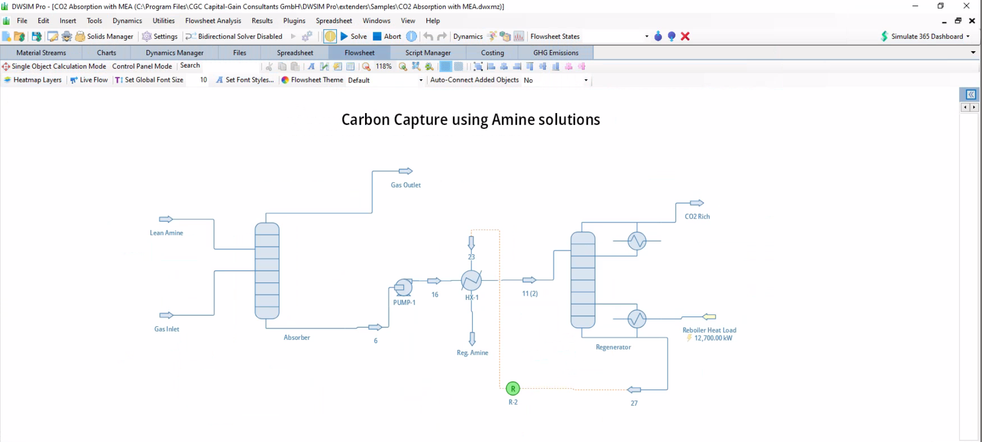 Carbon Capture Amines