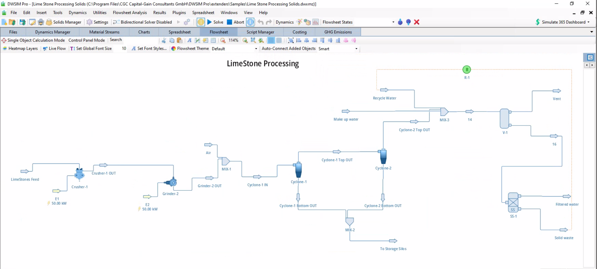 LimeStone Processing